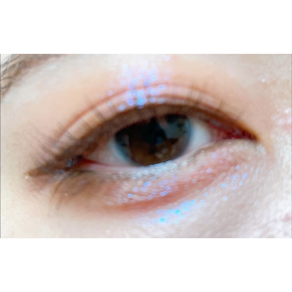 シアー グリッターアイズ/KiSS/単色アイシャドウを使ったクチコミ(6枚目)