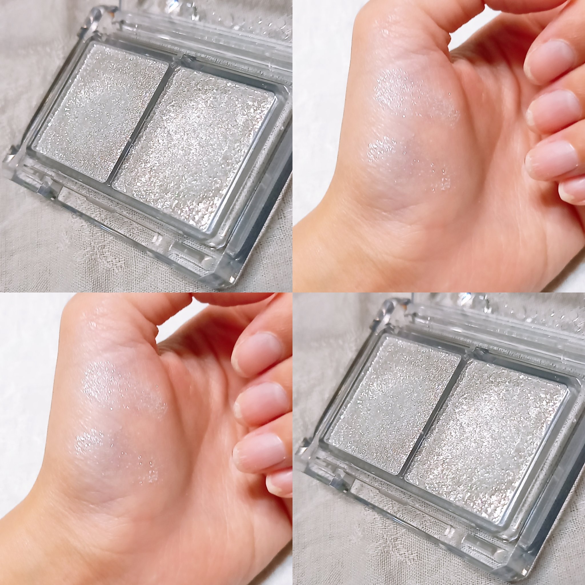 ジュエリーシャドウベール/キャンメイク/アイシャドウパレットを使ったクチコミ（2枚目）