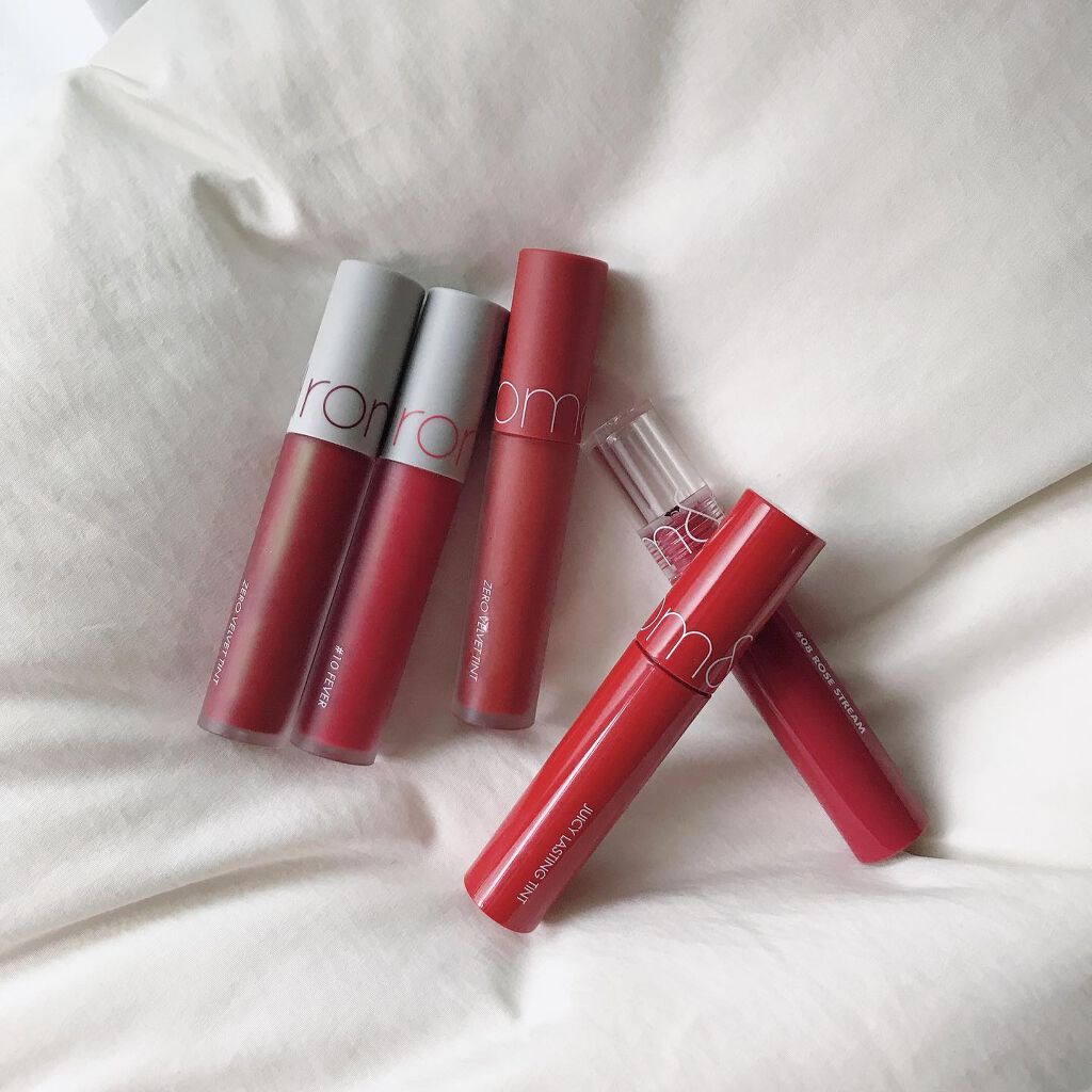 ジューシーラスティングティント/rom&nd/リップティントを使ったクチコミ（1枚目）