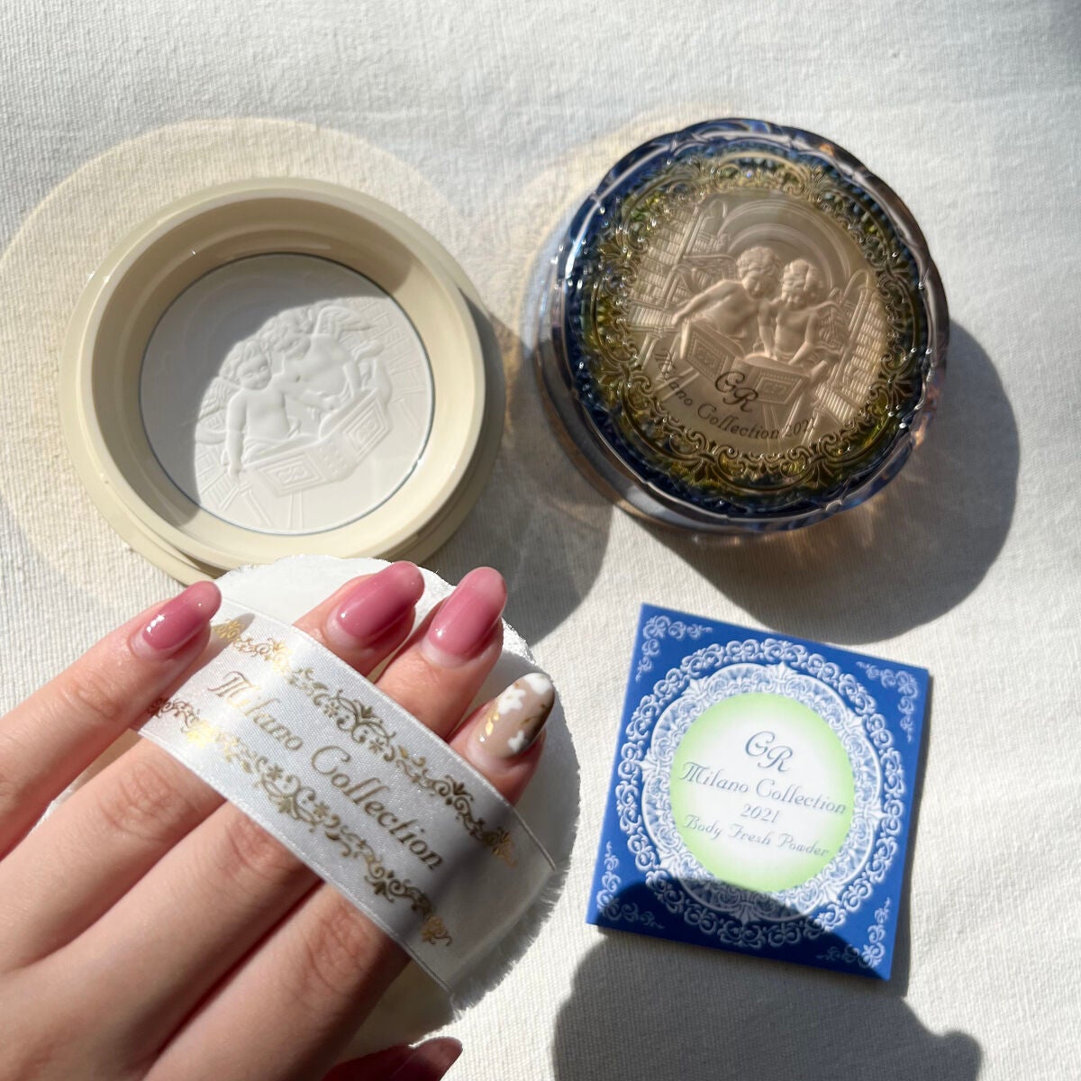 ボディフレッシュパウダー2021/ミラノコレクション/ボディパウダーを使ったクチコミ(2枚目)