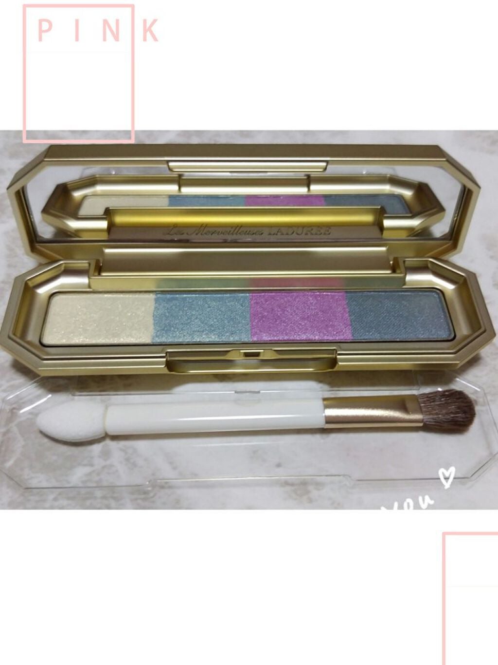 アイカラー コレクション/レ・メルヴェイユーズ ラデュレ/アイシャドウパレットを使ったクチコミ(2枚目)