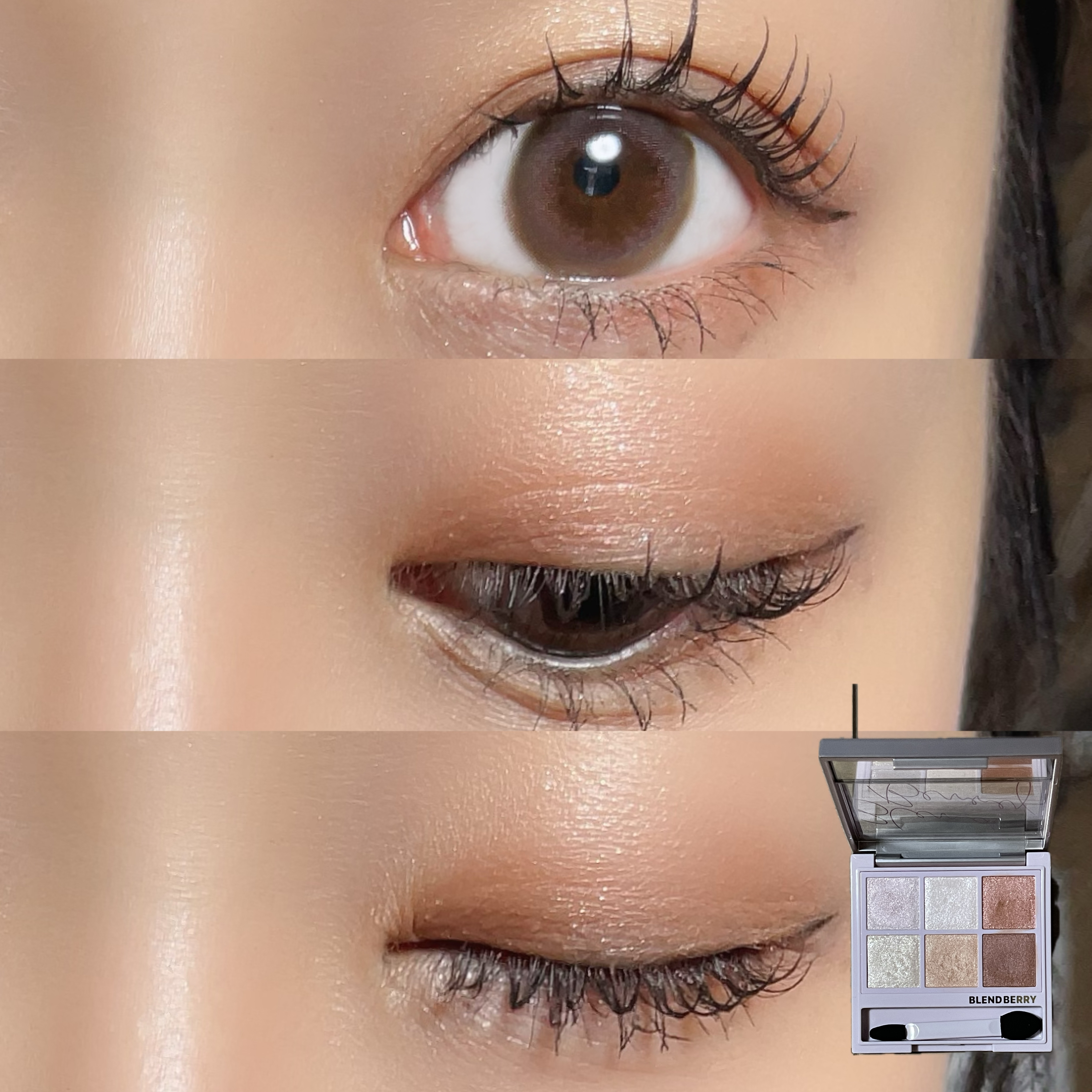 オーラクリエイション/BLEND BERRY/アイシャドウパレットを使ったクチコミ（1枚目）