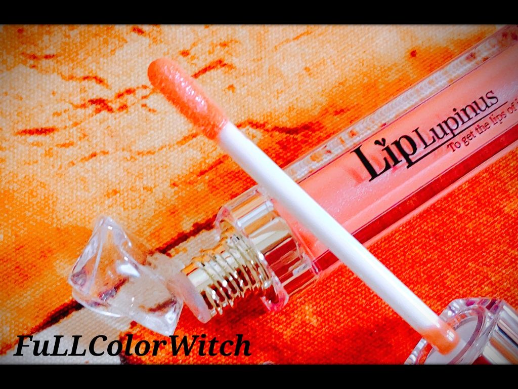 Lip Lupinus 005 グリッターオレンジ/Lip Lupinus/リップグロスを使ったクチコミ（3枚目）