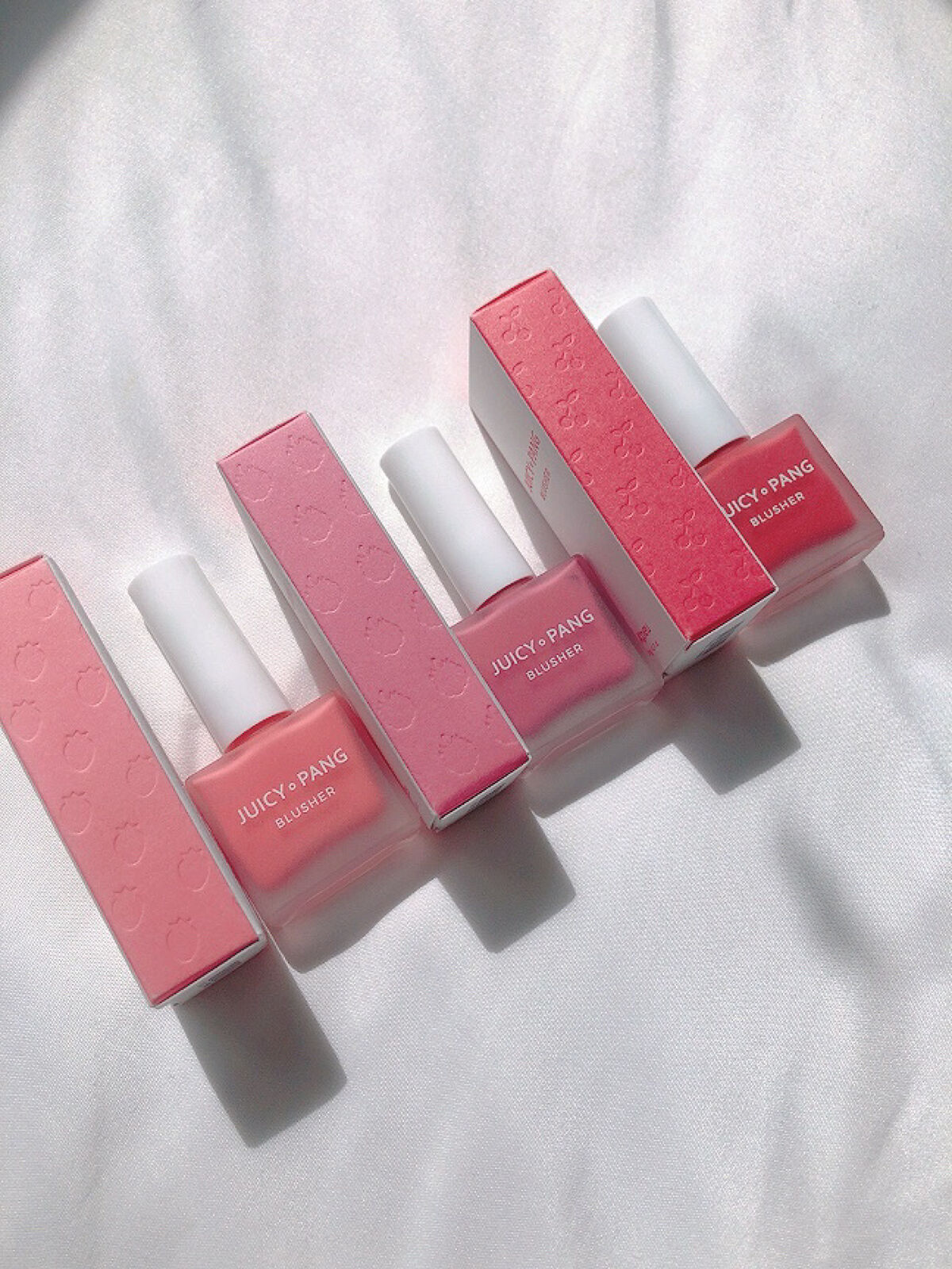 ジューシー パン ウォーター ブラッシャー PK02 RASPBERRY/A’pieu/リキッドチークを使ったクチコミ（2枚目）