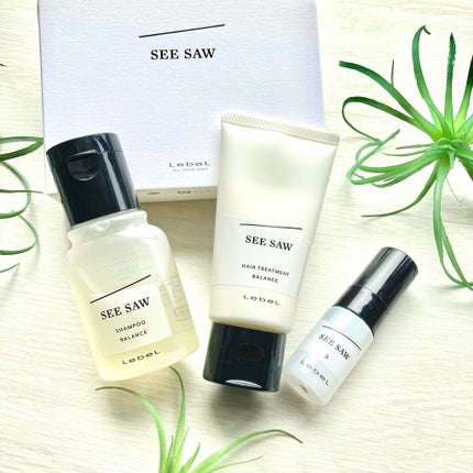 SEE SAW ヘア&スキャルプシャンプー/ヘアトリートメント/LebeL/シャンプー・コンディショナーを使ったクチコミ(4枚目)