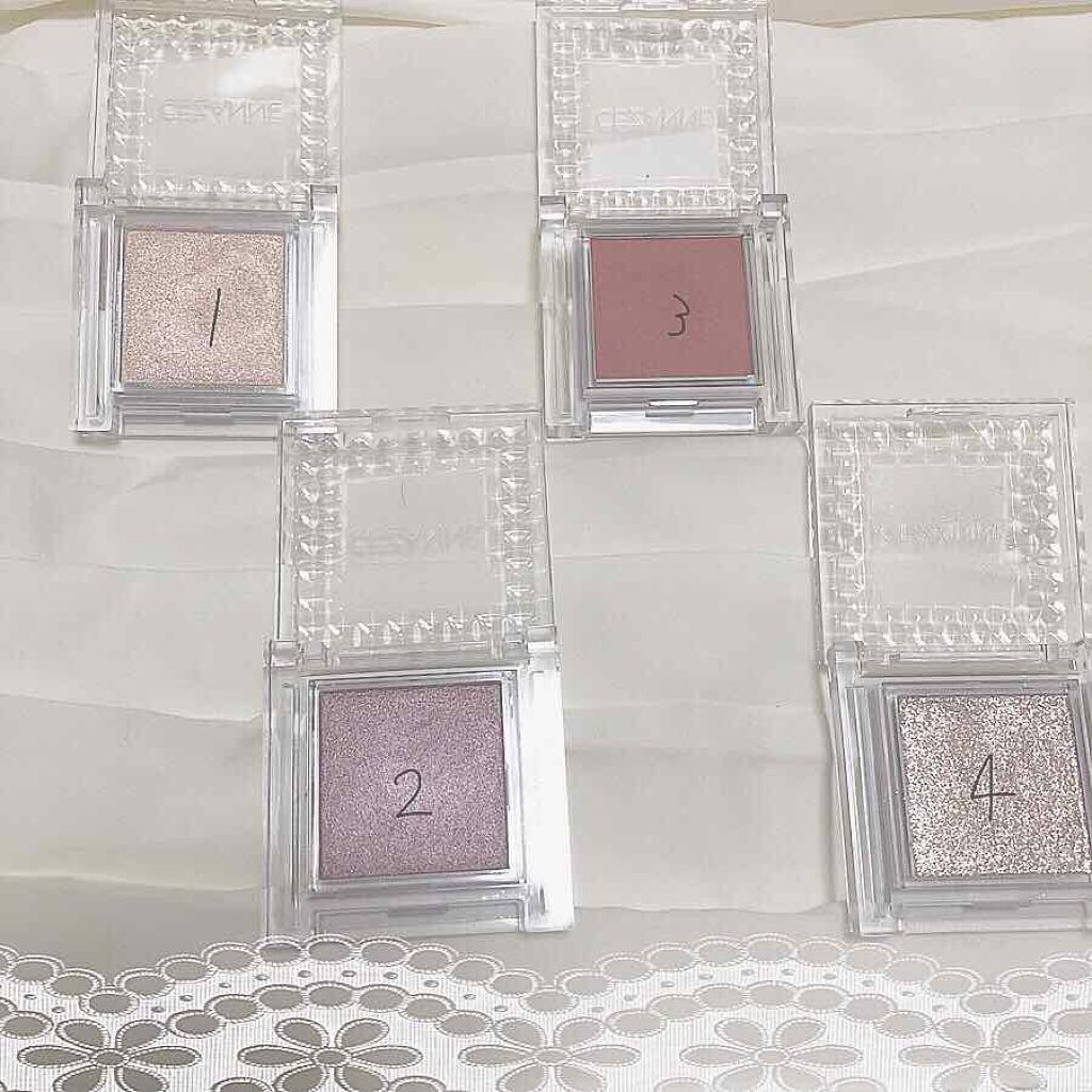 シングルカラーアイシャドウ/CEZANNE/単色アイシャドウを使ったクチコミ(2枚目)