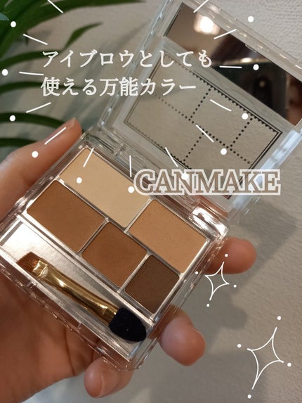 パーフェクトマルチアイズ/キャンメイク/アイシャドウパレットを使ったクチコミ(1枚目)