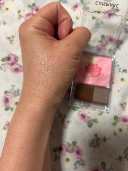 グロウフルールチークス/キャンメイク/パウダーチークを使ったクチコミ(3枚目)