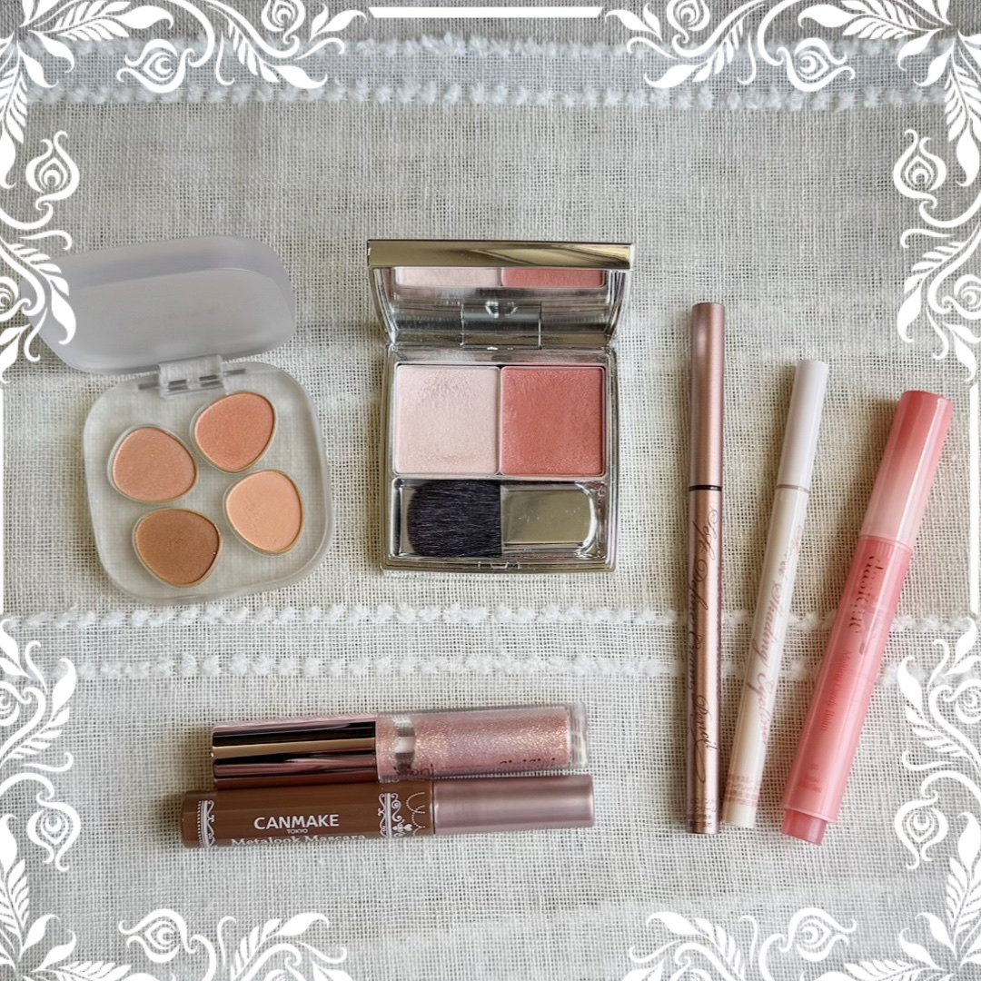 トーン ペタル フロート アイパレット 01 タンジェリン ベージュ/to/one/アイシャドウパレットを使ったクチコミ（1枚目）