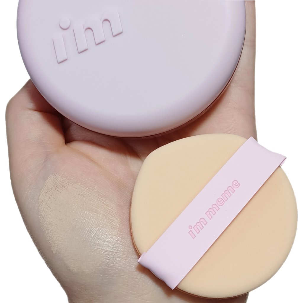 ワンダーベルベットラスティングクッション/i’m meme/クッションファンデーションを使ったクチコミ（3枚目）