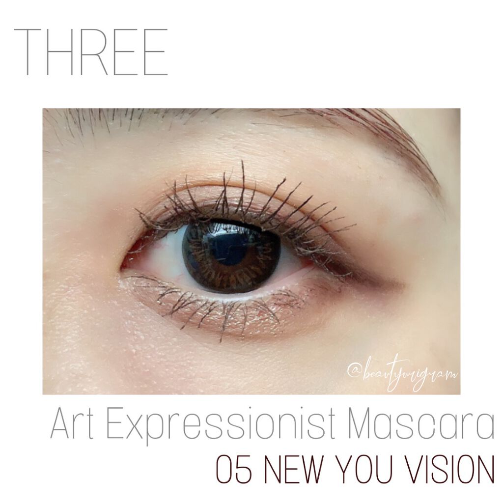 アートエクスプレッショニストマスカラ/THREE/マスカラを使ったクチコミ（2枚目）