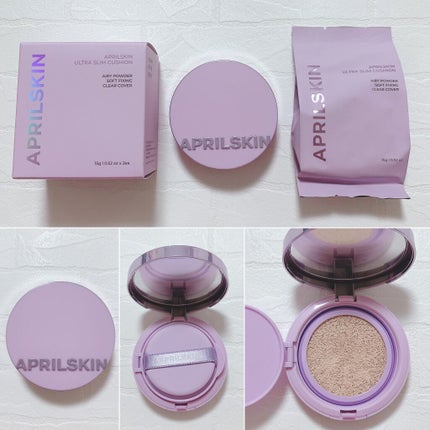 ウルトラスリムクッション+レフィルセット/APRILSKIN/クッションファンデーションを使ったクチコミ(2枚目)
