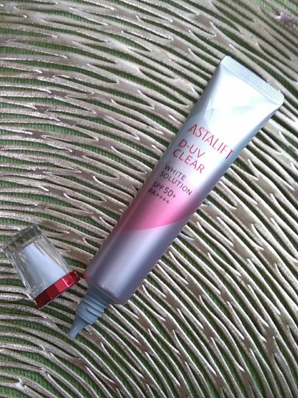 D-UVクリア ホワイトソリューション/アスタリフト/日焼け止めクリームを使ったクチコミ（2枚目）