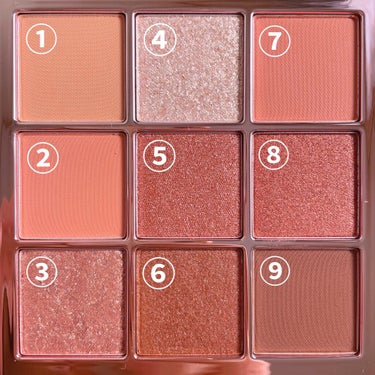 The Bella collection eyeshadow palette/CELEFIT/パウダーアイシャドウを使ったクチコミ（3枚目）