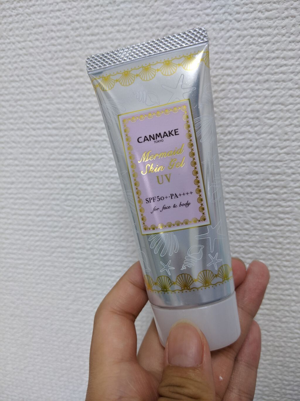 マーメイドスキンジェルUV/キャンメイク/日焼け止めジェルを使ったクチコミ（1枚目）