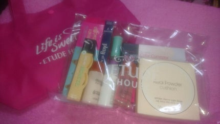 福袋2018/ETUDE/メイクアップキットを使ったクチコミ(1枚目)