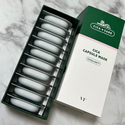 CICA カプセルマスク/VT/洗い流すパック・マスクを使ったクチコミ(3枚目)