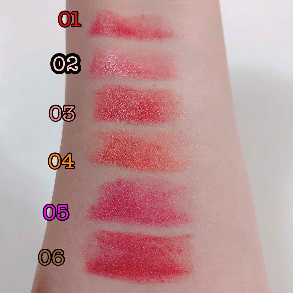 グレイズバームリップ/excel/口紅を使ったクチコミ(2枚目)