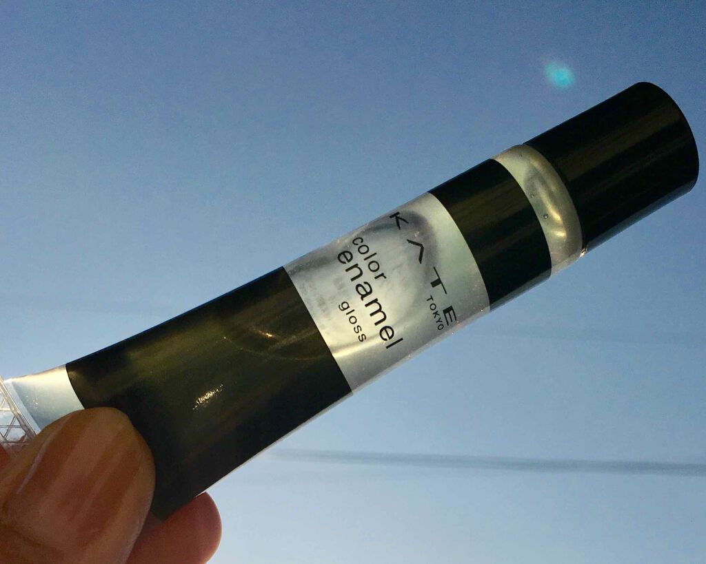 カラーエナメルグロス/KATE/リップグロスを使ったクチコミ（2枚目）