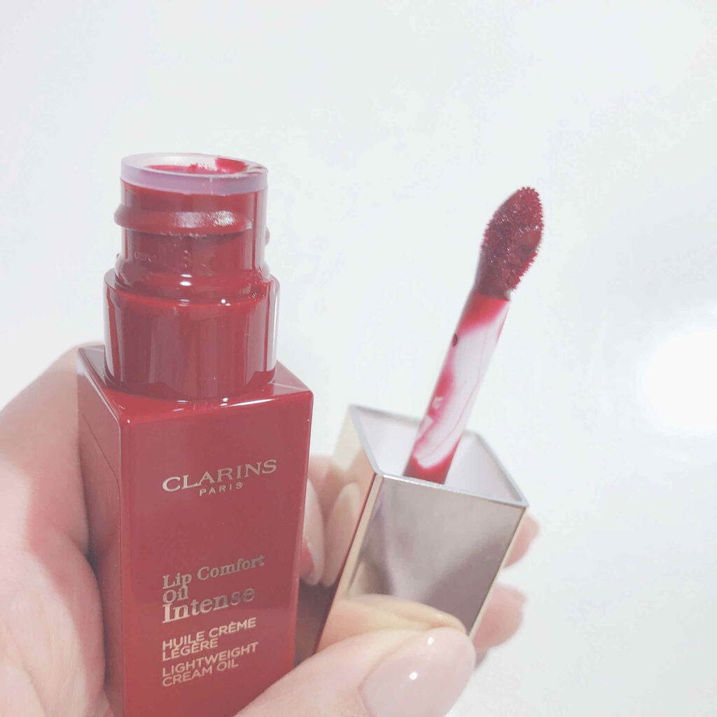 コンフォート リップオイル インテンス/CLARINS/リップグロスを使ったクチコミ(2枚目)