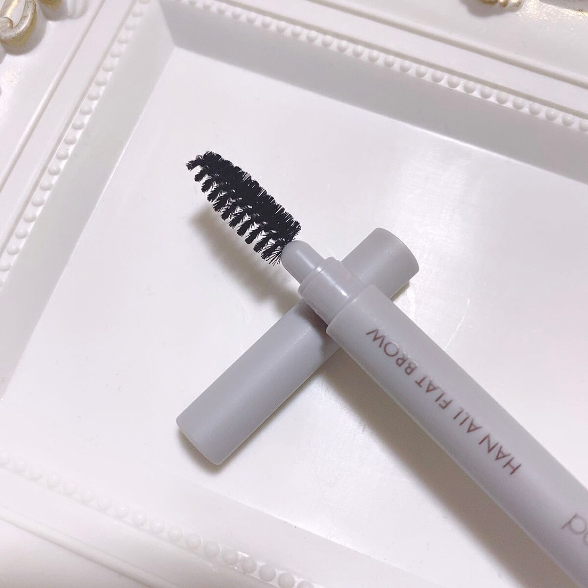 ハンオールフラットブロウ/rom&nd/アイブロウペンシルを使ったクチコミ（3枚目）