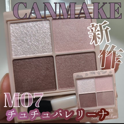 シルキースフレアイズ(マットタイプ)/キャンメイク/アイシャドウパレットを使ったクチコミ(1枚目)