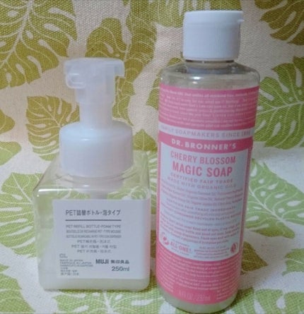 マジックソープ チェリーブロッサム/ドクターブロナー/ボディソープを使ったクチコミ(2枚目)