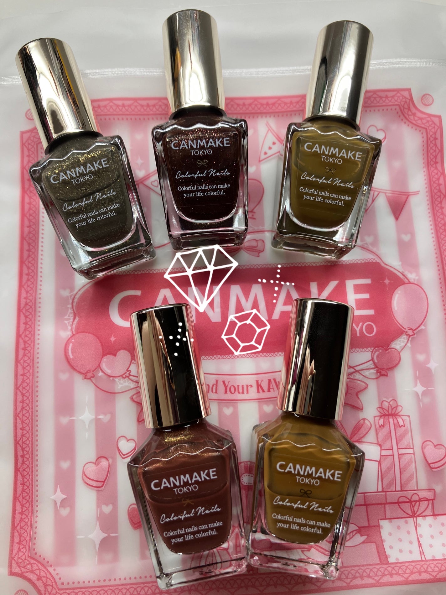 カラフルネイルズ/キャンメイク/マニキュアを使ったクチコミ(2枚目)