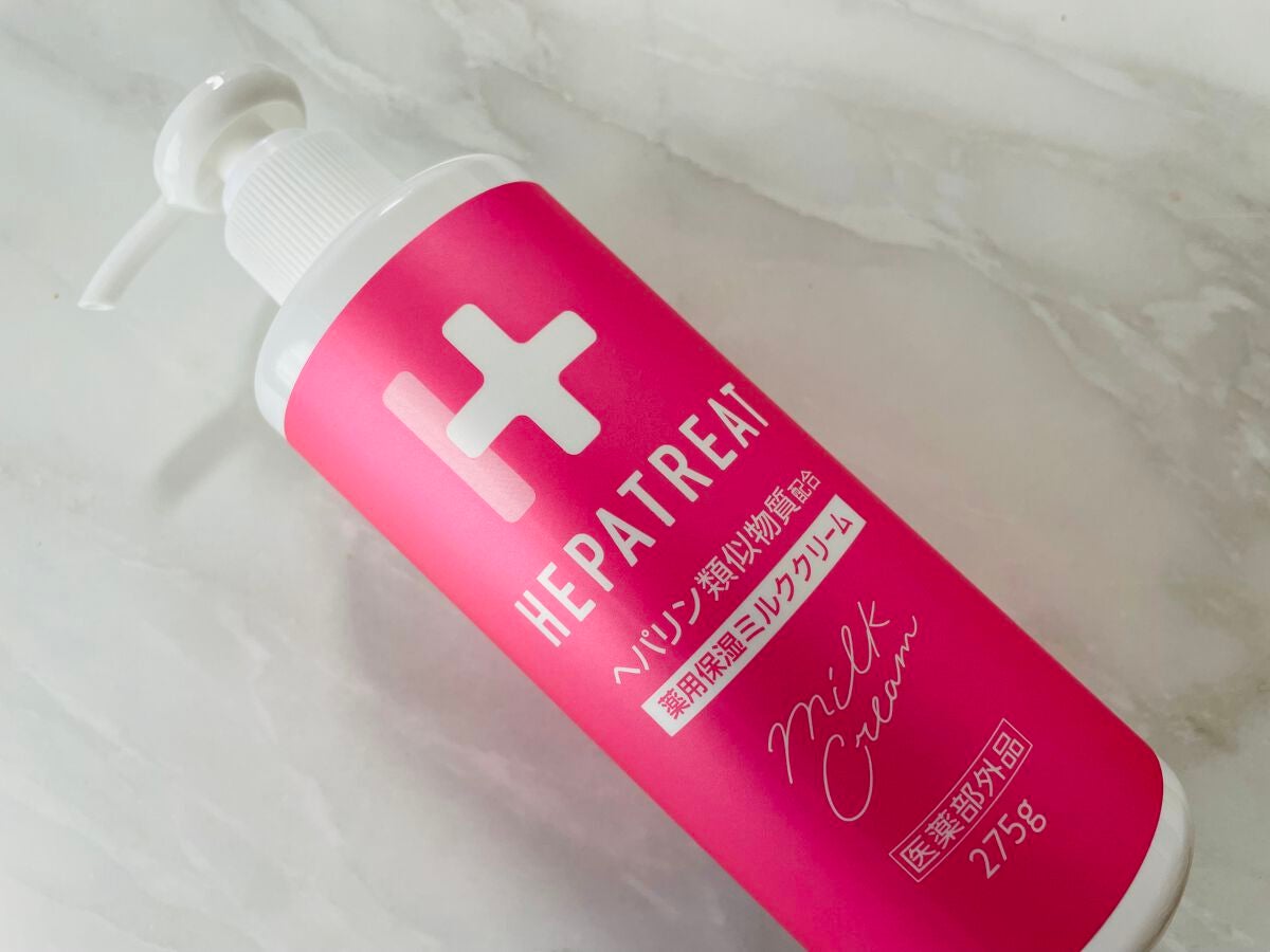 ヘパトリート 薬用保湿ミルククリーム/ゼトックスタイル/ボディクリームを使ったクチコミ(1枚目)