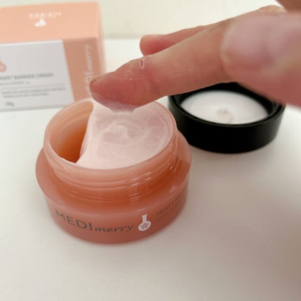 メディメリー モイストバリアクリーム/MEDIMERRY/フェイスクリームを使ったクチコミ(2枚目)