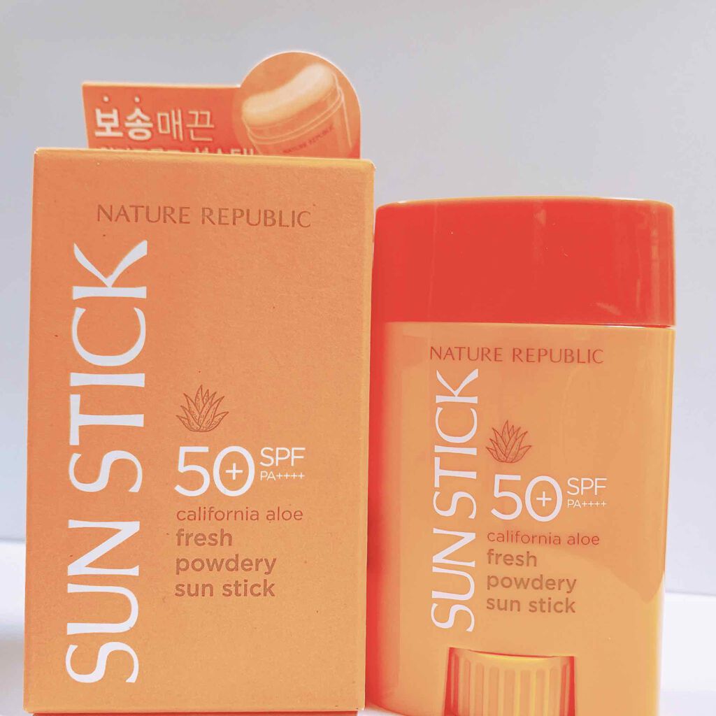 ナチュラル パーフェクション ダブル シールド サンスティック/AHC/日焼け止めスティックを使ったクチコミ（3枚目）