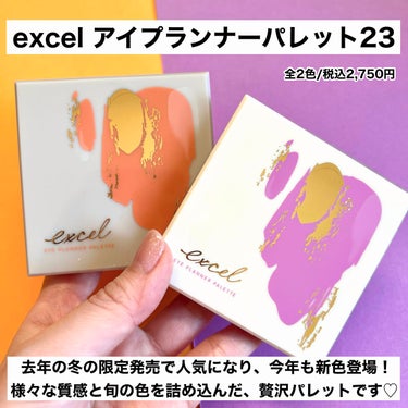 アイプランナーパレット/excel/アイシャドウパレットを使ったクチコミ（2枚目）