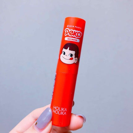 スイートペコエディション ウォータードロップ ティント バーム/HOLIKA HOLIKA/口紅を使ったクチコミ(1枚目)