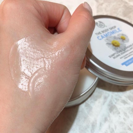 カモマイル サンプチュアス クレンジングバター/THE BODY SHOP/クレンジングバームを使ったクチコミ(3枚目)
