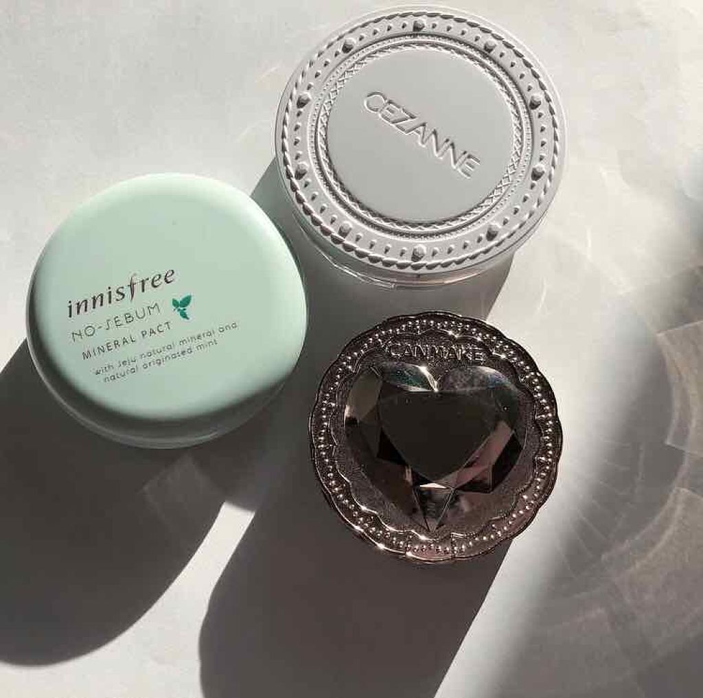 UVクリアフェイスパウダー/CEZANNE/プレストパウダーを使ったクチコミ（1枚目）