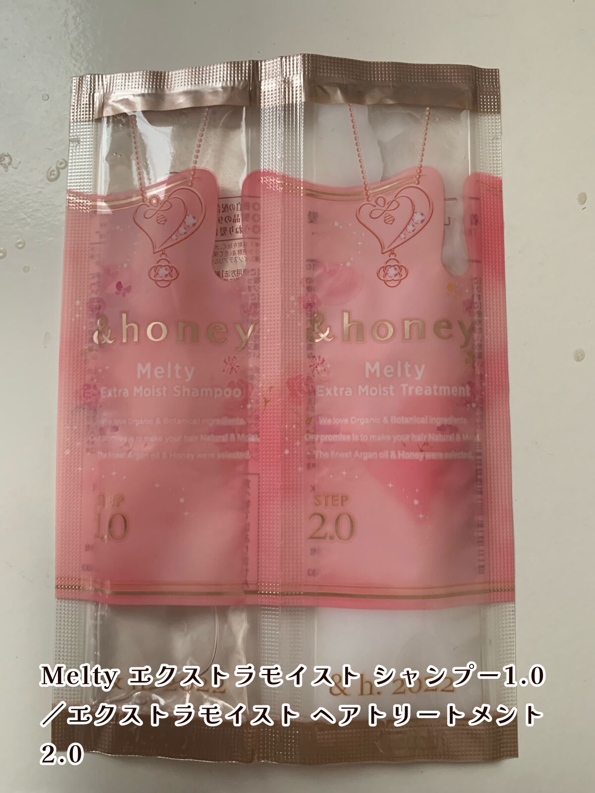 ルミニーク バランス モイストリペア シャンプー/トリートメント シャンプー/トリートメント サシェ 各10g/LUX/市販シャンプーを使ったクチコミ（3枚目）