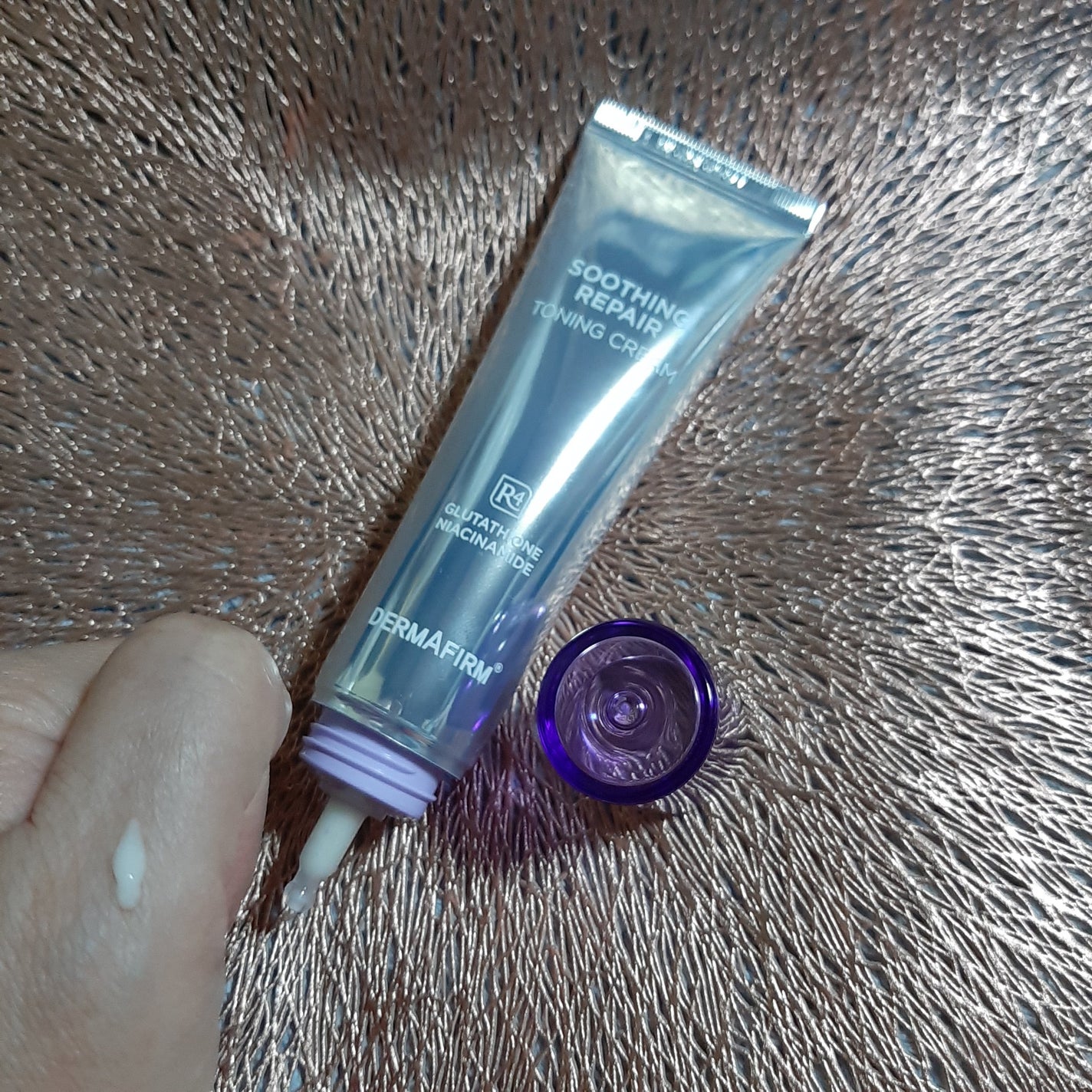 スージングリペア トーニングクリーム/ダーマファーム/フェイスクリームを使ったクチコミ(2枚目)