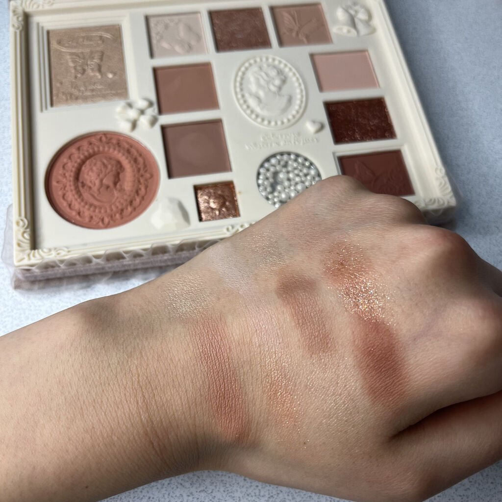 女王のカメオマルチパレット /COLORROSE/マルチパレットを使ったクチコミ（3枚目）