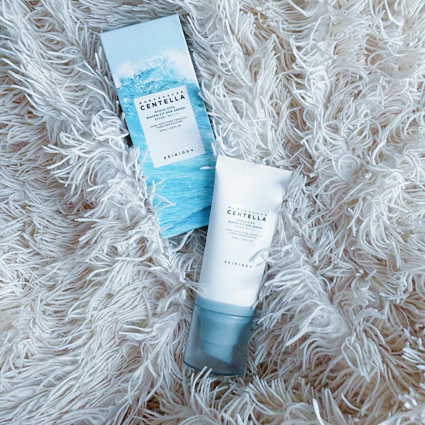 ヒアルーシカ ウォーターフィット サンセラム/SKIN1004/日焼け止めローションを使ったクチコミ(5枚目)