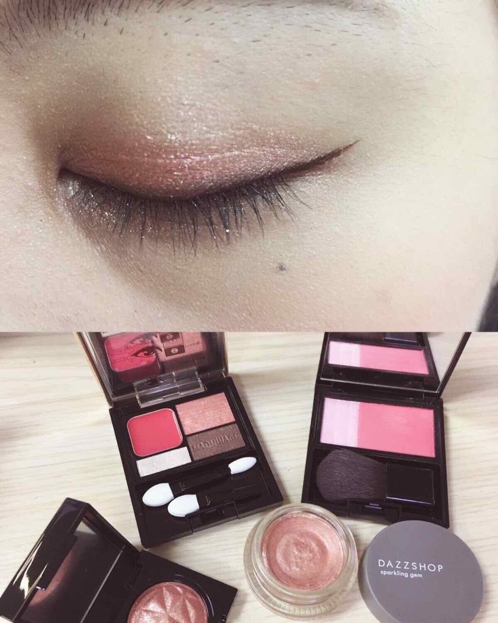 スパークリング ジェム/DAZZSHOP/ジェル・クリームアイシャドウを使ったクチコミ（1枚目）