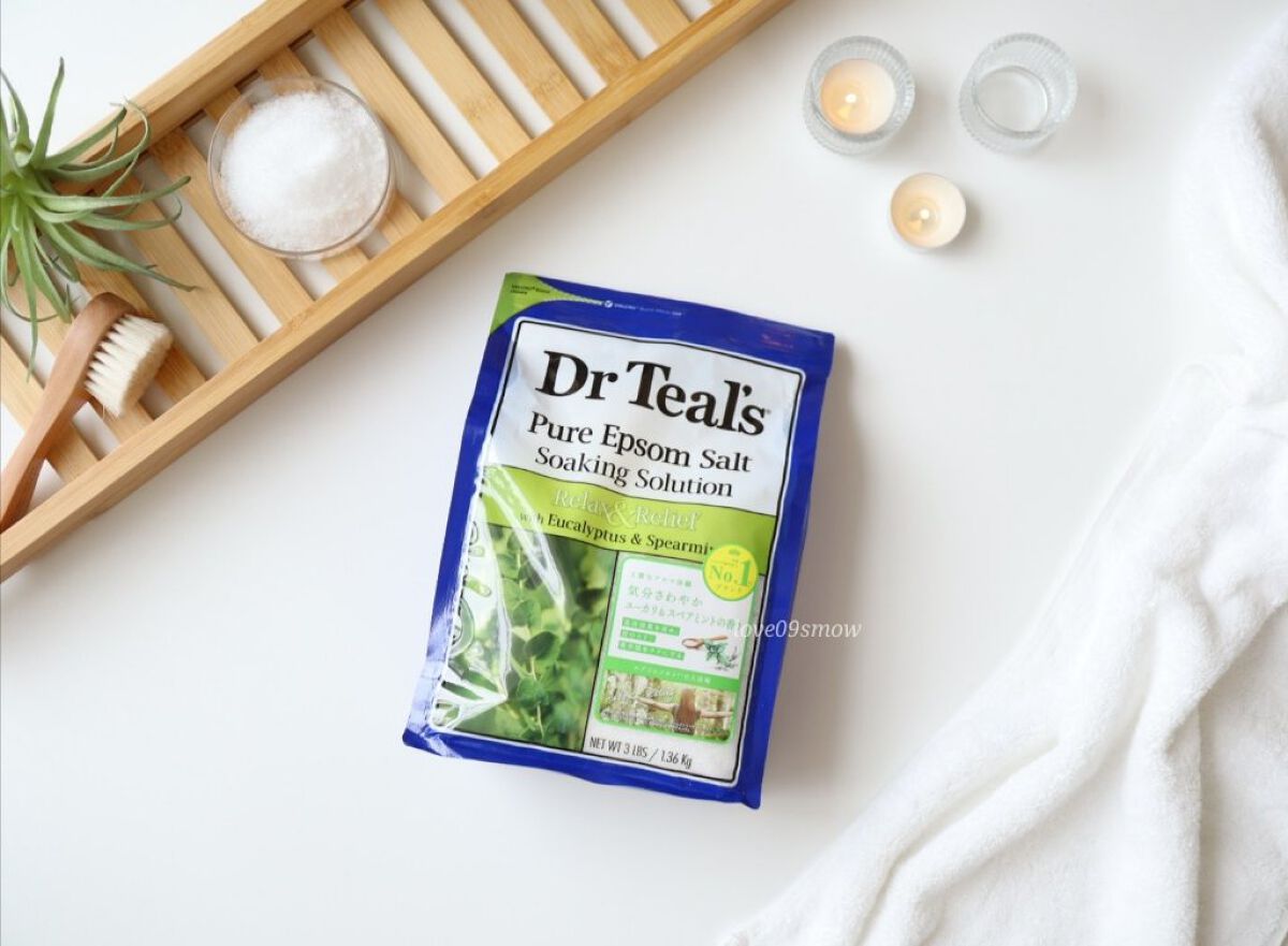 薬用入浴剤 ティールズ EP ソルト ユーカリ＆スペアミントの香り 1360g/ティールズ/無機塩系入浴剤を使ったクチコミ（3枚目）