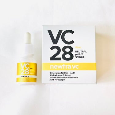 newtra vc newtra VC 28 SERUMのクチコミ「お肌にやさしい安定型中性ビタミンC誘導体を贅沢に配合した美容液✨

ポイント使いではなく、化粧.....」（1枚目）