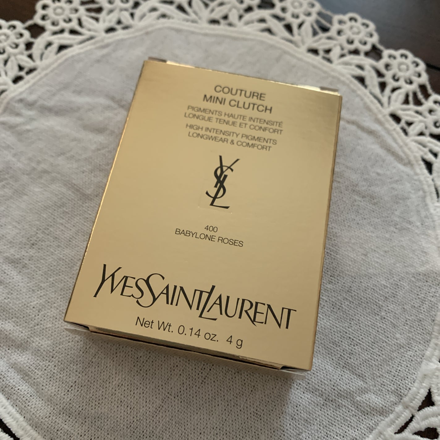 クチュール ミニ クラッチ/YVES SAINT LAURENT BEAUTE/アイシャドウパレットを使ったクチコミ(5枚目)