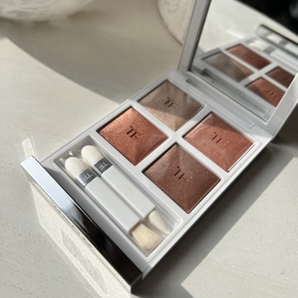 ソレイユ アイ カラー クォード/TOM FORD BEAUTY/アイシャドウパレットを使ったクチコミ（3枚目）