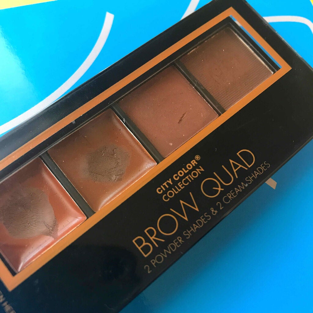 ブロークアッドアイブローキット/サンキューマート/パウダーアイブロウを使ったクチコミ(1枚目)