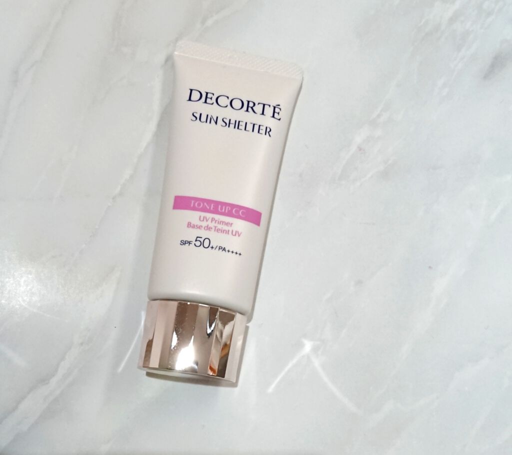 サンシェルター トーンアップCC/DECORTÉ/CCクリームを使ったクチコミ（1枚目）