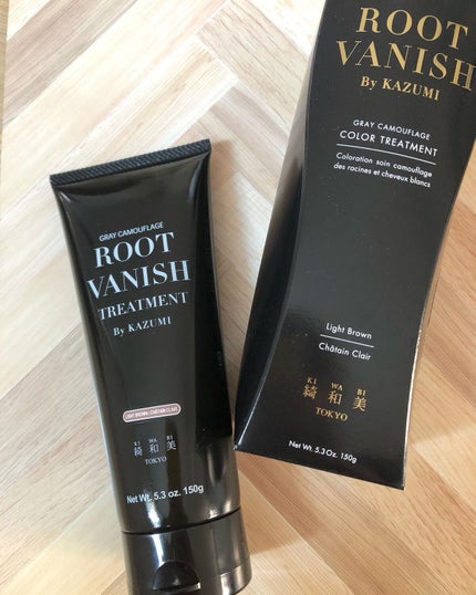 ROOT VANISH 白髪染めカラーシャンプー/ トリートメント/綺和美/市販シャンプーを使ったクチコミ(2枚目)