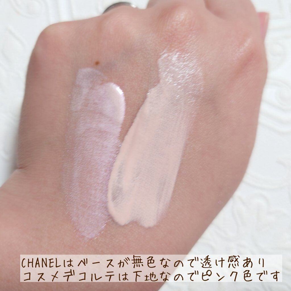 ル ブラン ロージー ドロップス/CHANEL/リキッドハイライトを使ったクチコミ(6枚目)