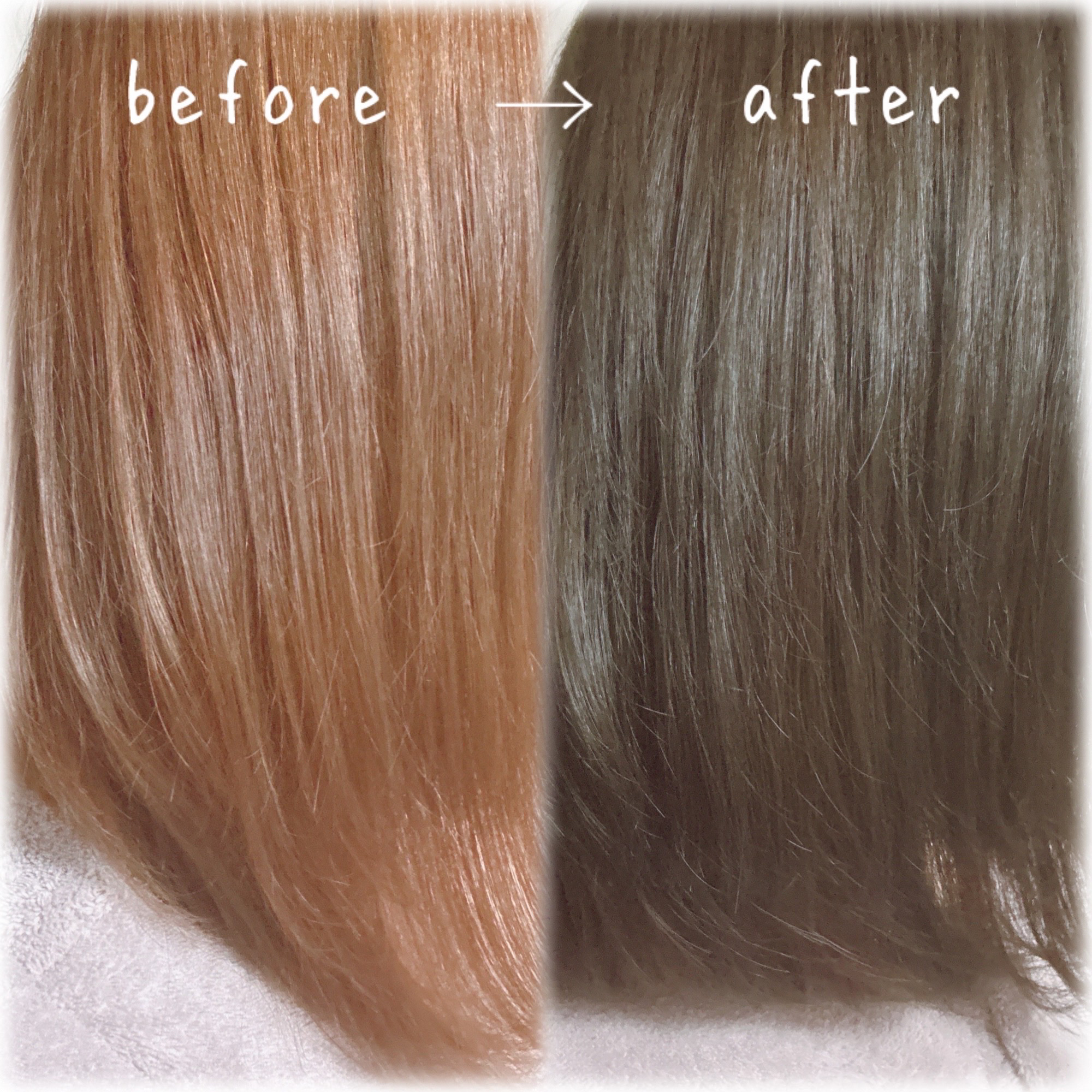 ホイップヘアカラー/ビューティラボ/ヘアカラーを使ったクチコミ（2枚目）