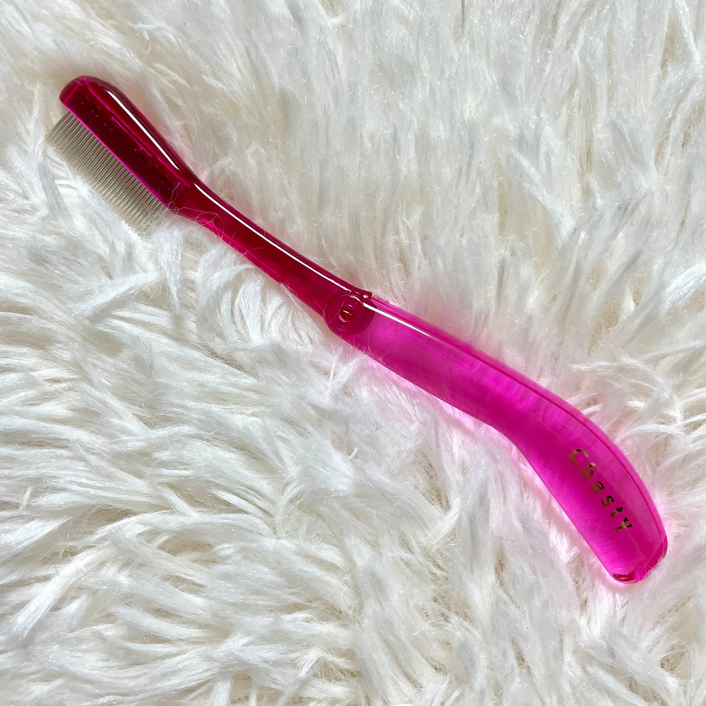 マスカラコーム メタルN(ナチュラル)/チャスティ/その他化粧小物を使ったクチコミ(2枚目)